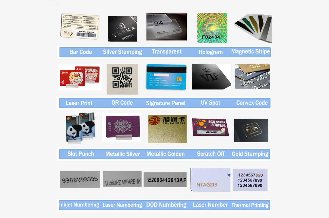 Sunlanrfid smart contact chip card manufacturer for transportation-1